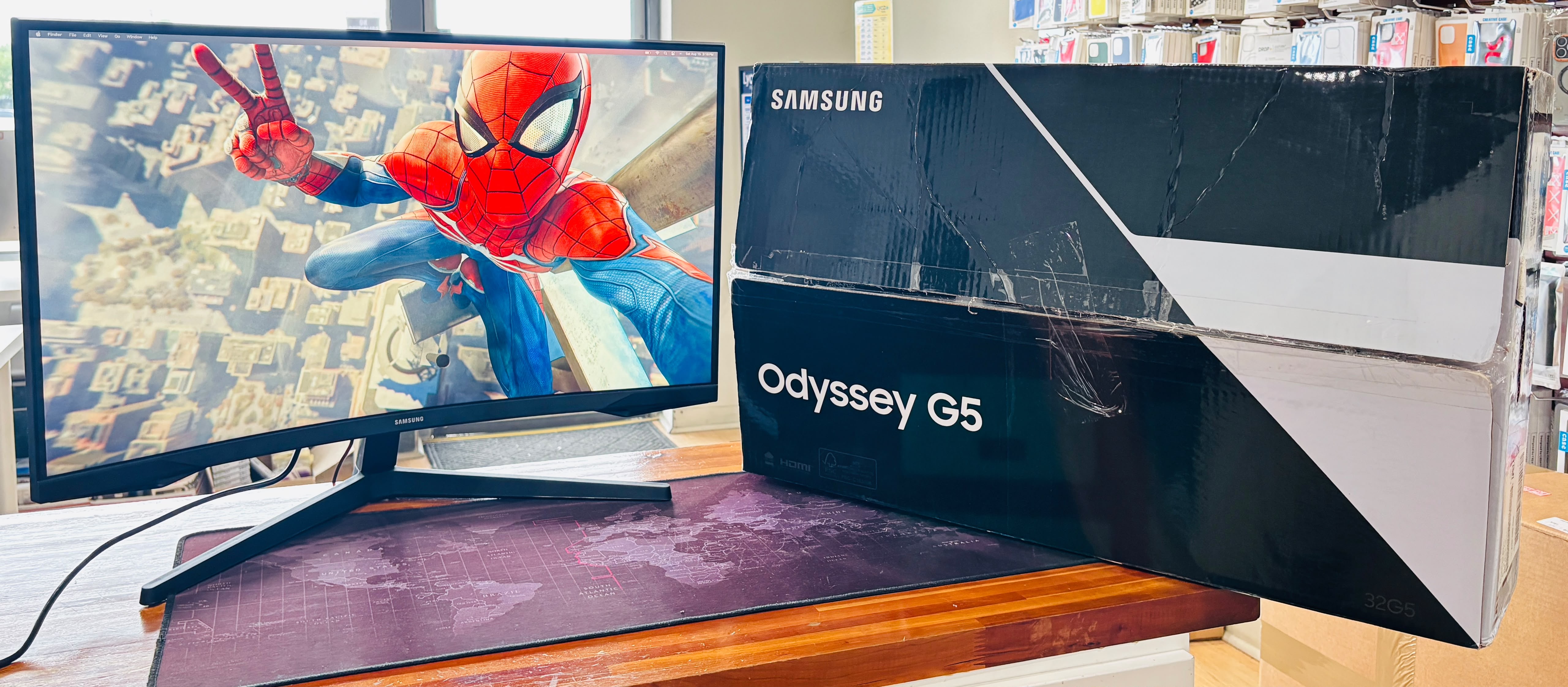 Samsung Odyssey 32” Curved GAMING MONITOR -New open Box