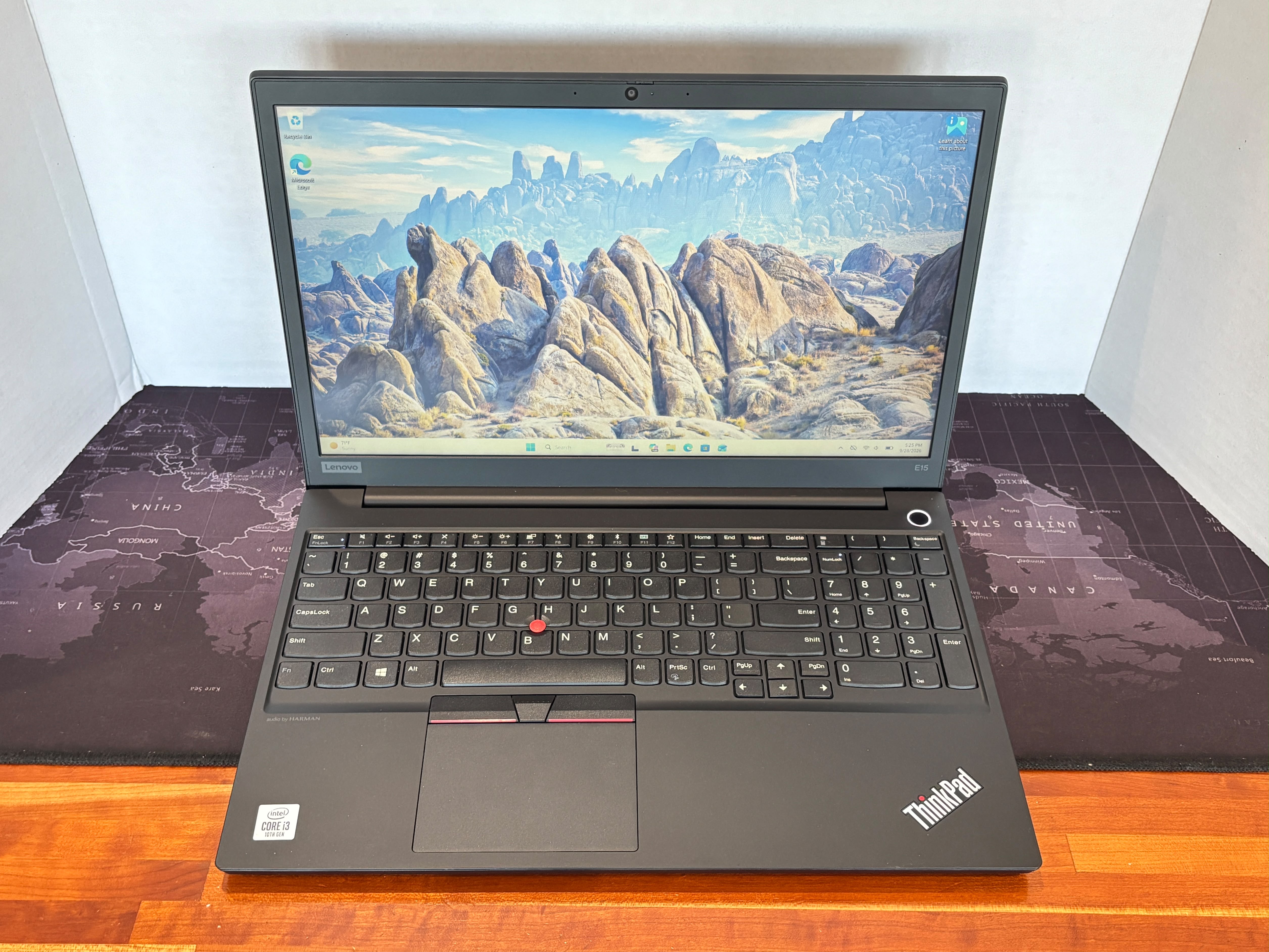Lenovo E14 15” Core i3-10110u 8GB 128GB SSD + 1TB HDD Windows 11